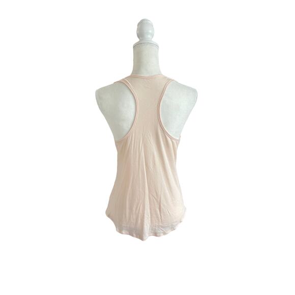 Express Cream Lace and Bead Tank Top Racerback Y2K Summer Glam Size Medium - Picture 4 of 11